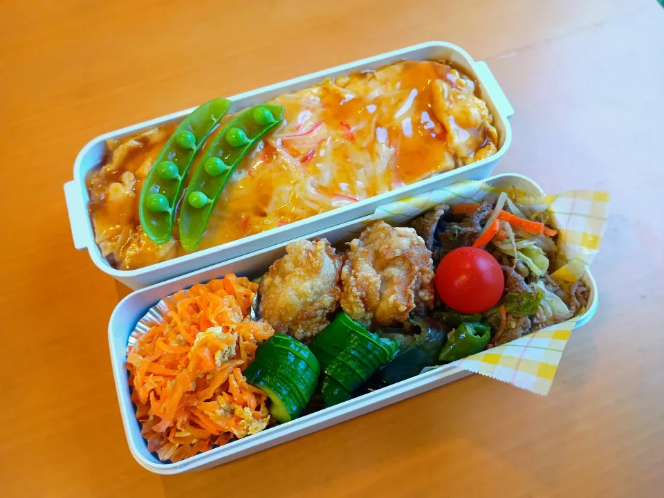 次男弁当|tamagomagomagoさん