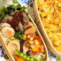 本日のお弁当〜カレー炒飯弁当|f.1125beさん