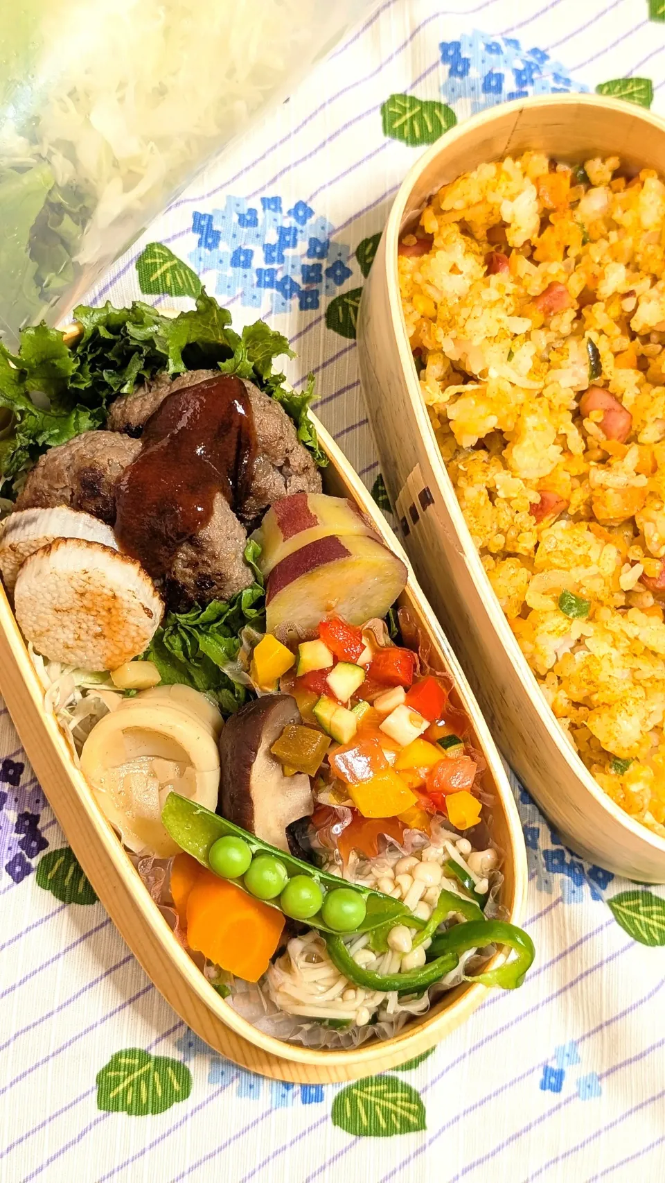 本日のお弁当〜カレー炒飯弁当|f.1125beさん