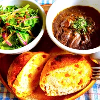 お家de鎌倉食材ブランチ🥗🍛🥖|KANAさん