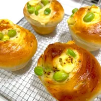 枝豆チーズパン