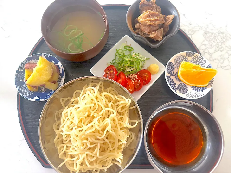 お昼、ざるラーメン|まりっぺさん