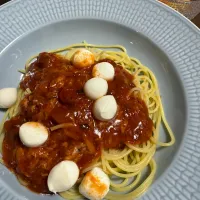 コロコロチーズのトマト冷製パスタ|muluckyさん