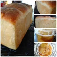 りんご酵母で山食作り