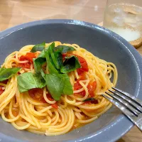 スパゲッティポモドリーニ🍅|よっしーさん