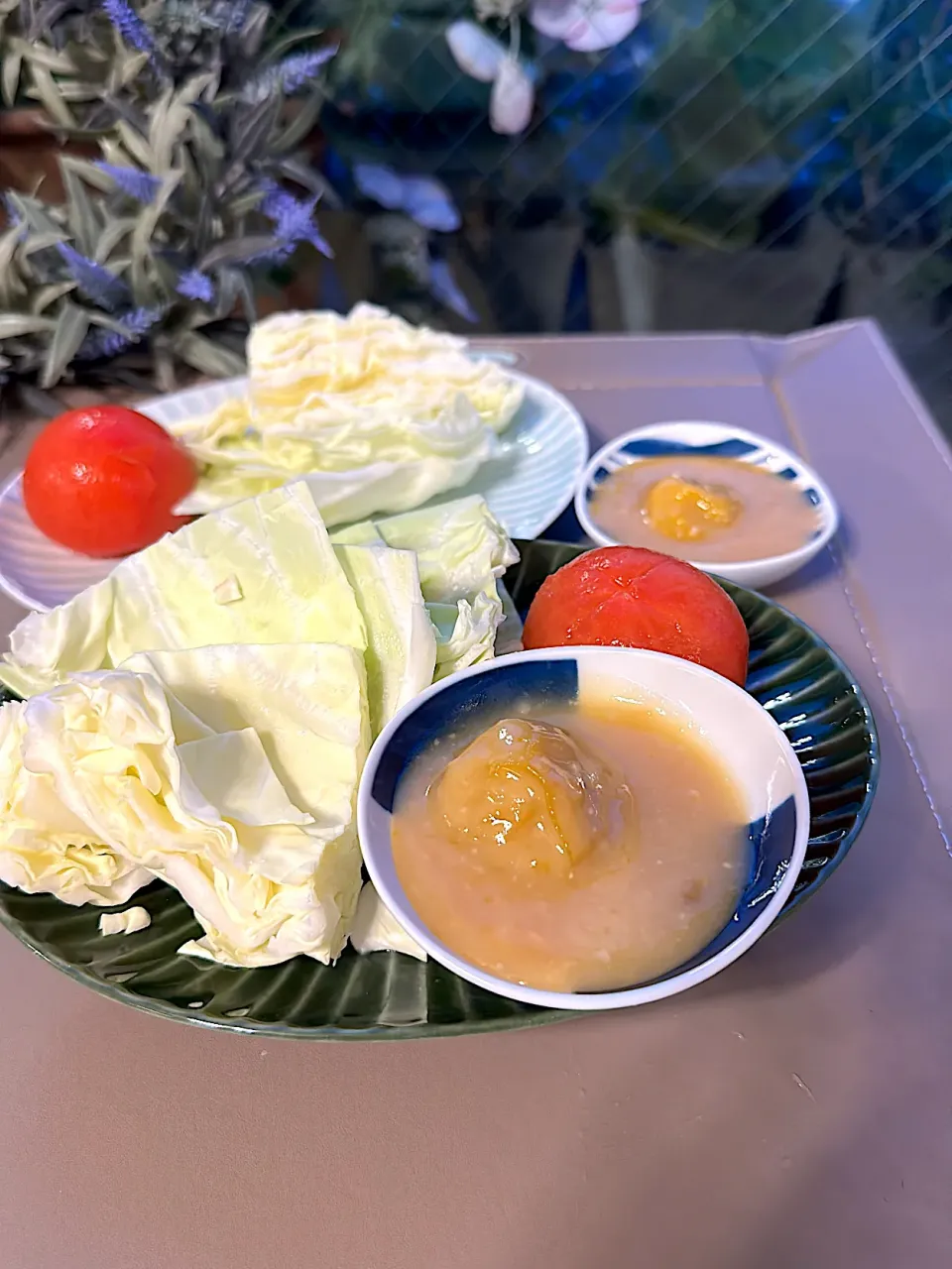 串カツ田中風に梅味噌キャベツ|らぴすらずり(らぴ)さん