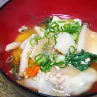 パパ作👨モチモチすいとん汁|ぱんだのままんさん