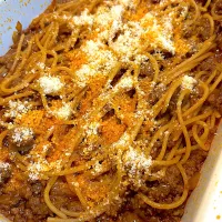 ミートソースパスタ|pecoxxxさん