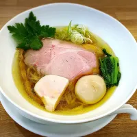 中華そば　きなり　サフランの塩そば|cocoaさん