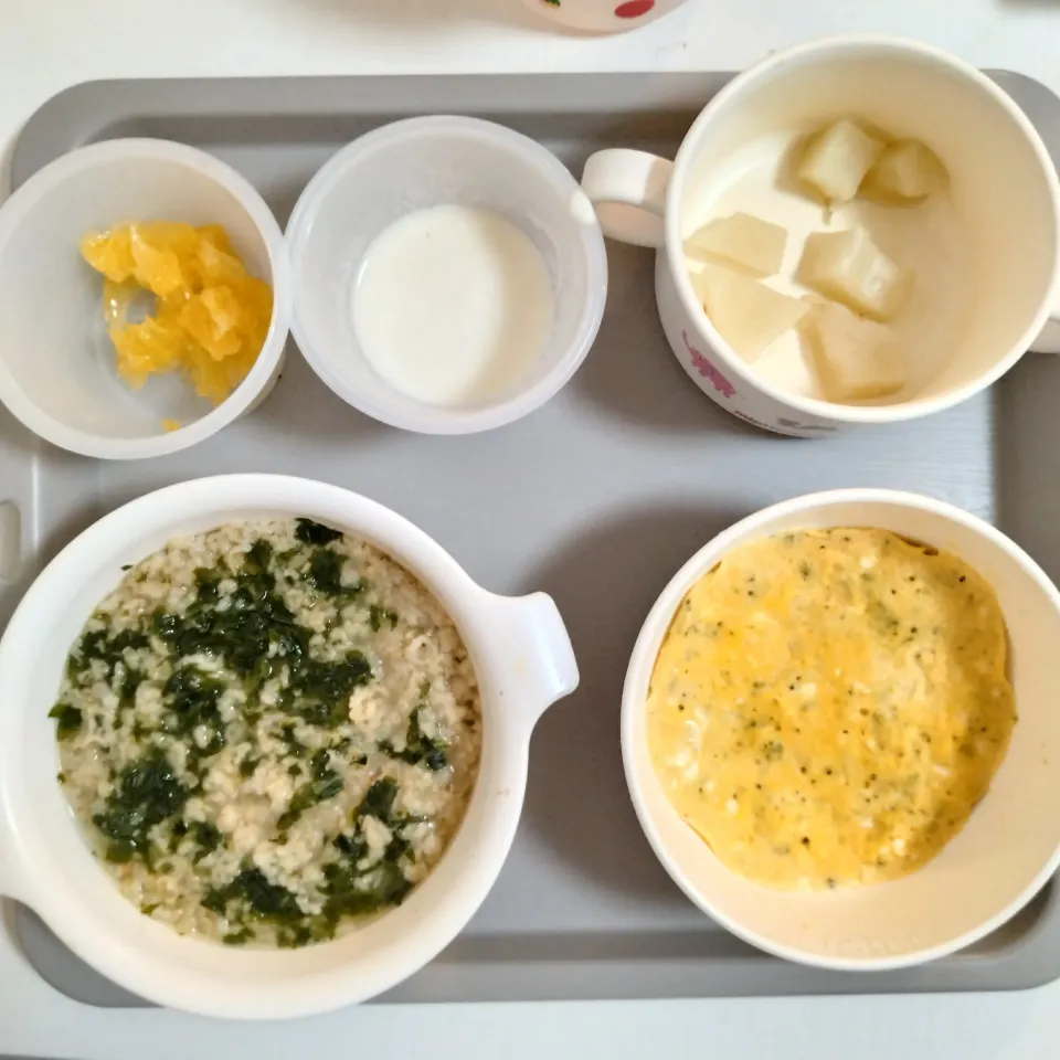 【離乳食後期】朝ごはん🌅|souさん