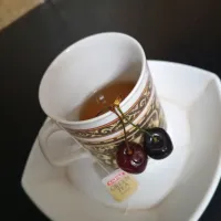Jasmine Tea with Cherries| Tehreem Fatimaさん
