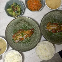夜ご飯🌙🍚|朔さん