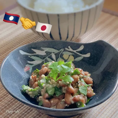 「ナンプラー」を使ってみたSnapdishの料理・レシピ写真:ラオス風納豆