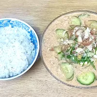 クルミと鯛の冷汁|じいちゃんさん