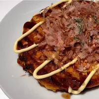 キムチ入りお好み焼き|晴れ風さん