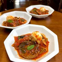 トマト🍅煮込みハンバーグ💐| henryさん