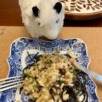 2024/6/14   くたくたカリフラワーのパスタ　Pasta with Cauliflower|19 Boys & 野鳥さん
