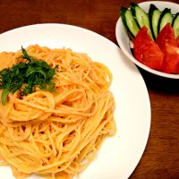 明太子スパゲティ|秀美«シュウビ»さん