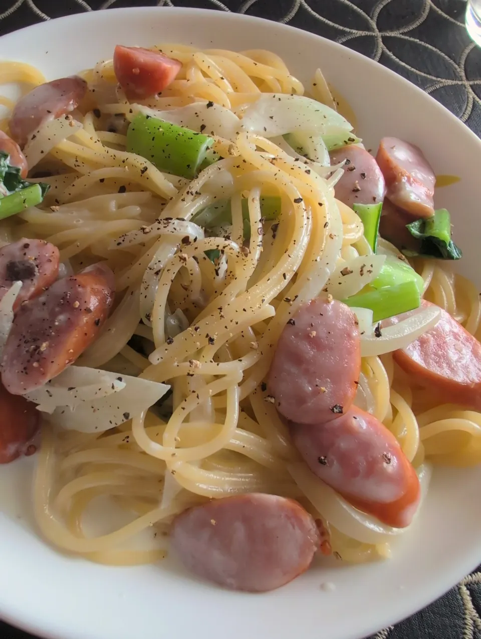 ソーセージのクリームパスタ|naonaoさん