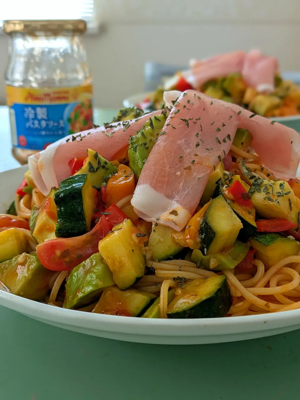 具だくさん冷製パスタ❗|かずにゃさん