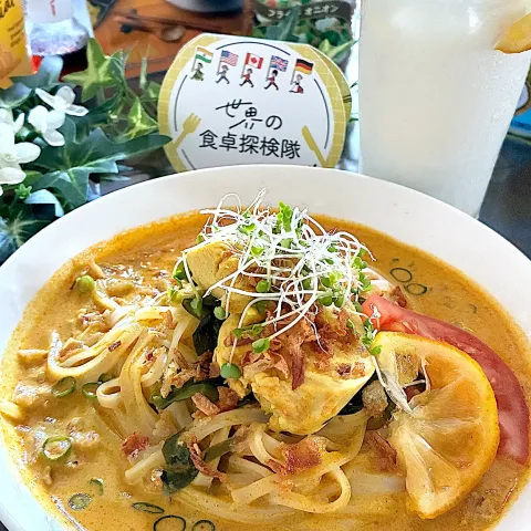 「カオソーイの素」を使ってみたSnapdishの料理・レシピ写真:ラオス🇱🇦カオソーイ