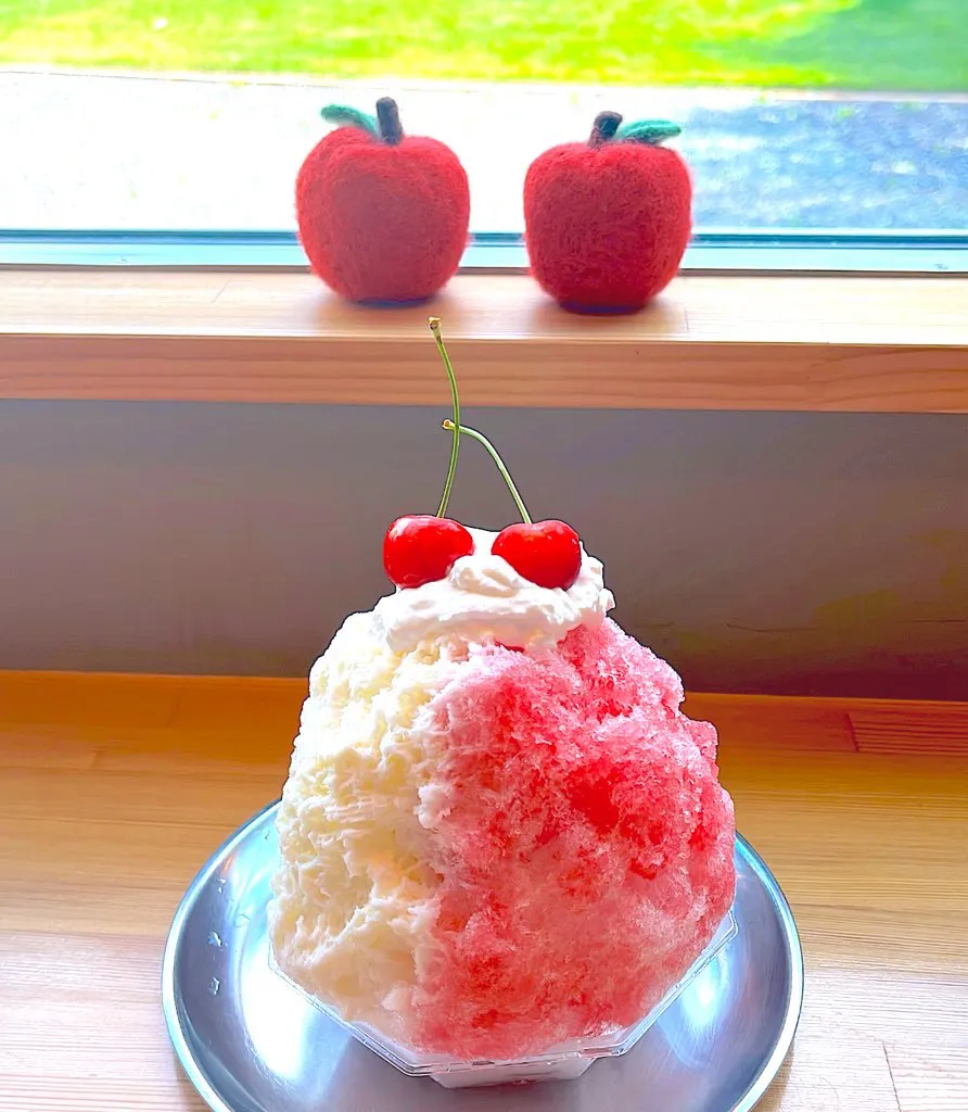 チェリークリチかき氷🍧🍒|めいさん