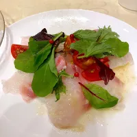 鯛のカルパッチョ