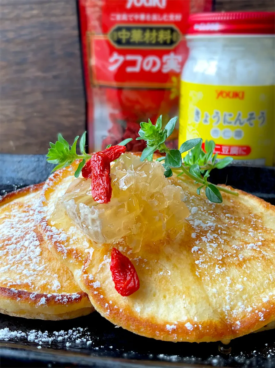 杏仁香る杏仁パンケーキ🥞|9421beruさん