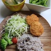 ☆夕飯☆オリーブオイルで揚げてみた。|ｼｮｺﾗさん