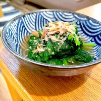 ほうれん草のおひたし|いがをさん