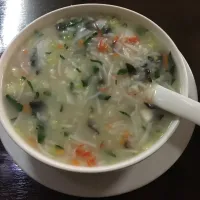 蟹のお粥(夕飯、台湾料理『祥瑞』)| enarinさん