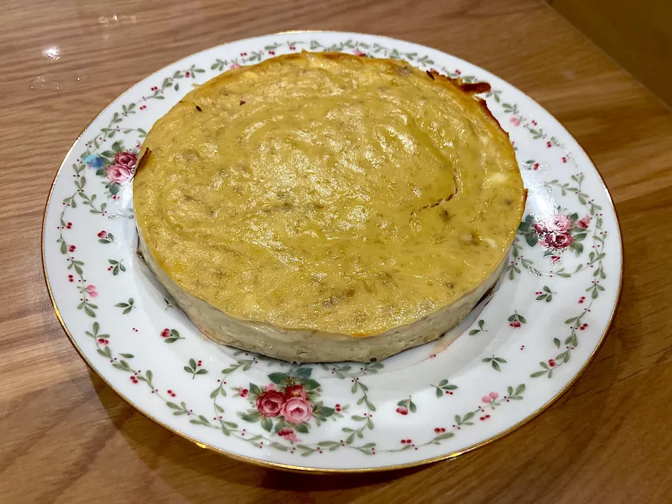 バナナとココアのチーズケーキ|みよさん