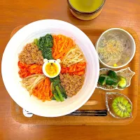 ビビンバのおぼんごはん| すずさん