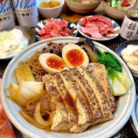 肉豆腐と朧豆腐とマグロ|ラゴさん。さん