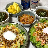夜ご飯🌙🍚|朔さん