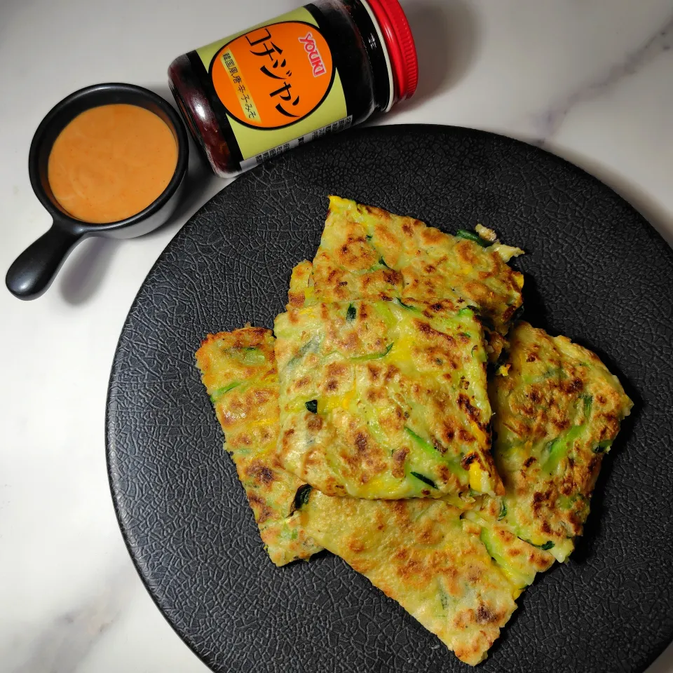 ズッキーニのチヂミ|ハイドランジアさん