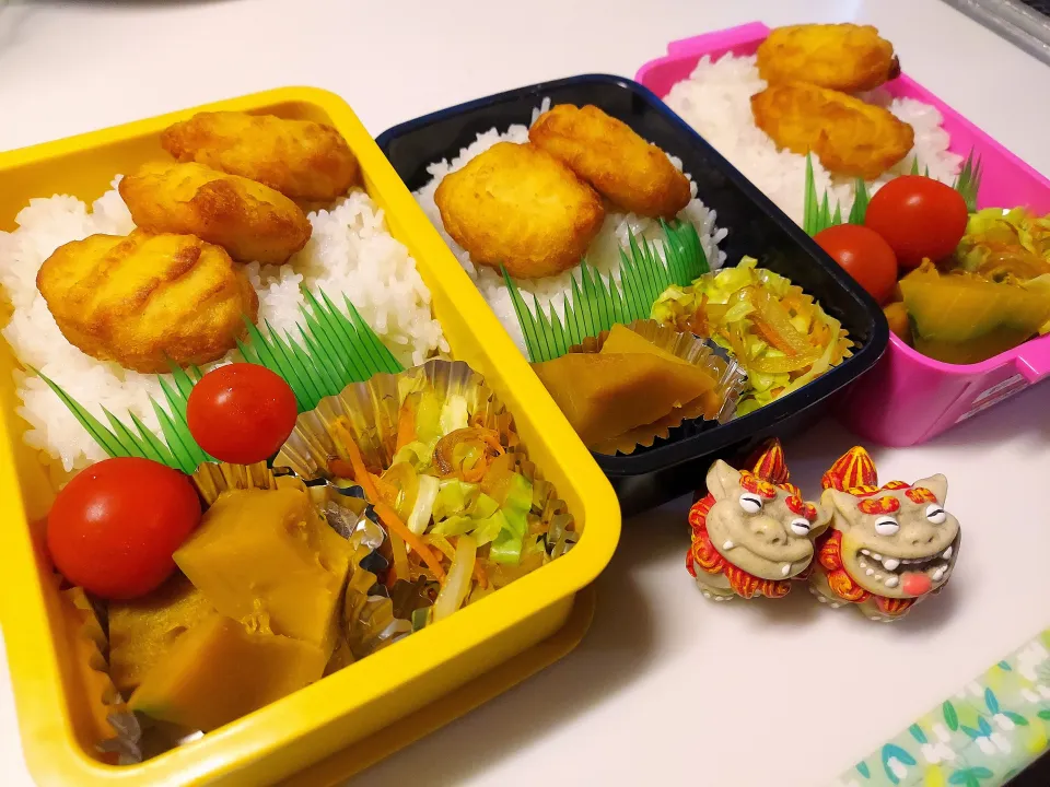 夫弁当､娘弁当､私弁当|みどりさん