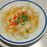 白菜の芯のカルパッチョ|キムコさん