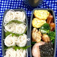 毎日弁当（そうめん）|らむぴさん