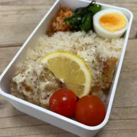鶏のマスタードクリーム煮弁当|junさん