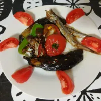 トマカレー入りししゃものアヒージョﾟ.+:｡∩(・ω・)∩ﾟ.+:｡✨|ぽんすけさん