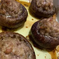 山形県舟形産マッシュルームと豚のゼコビア風|お家でbar!さん