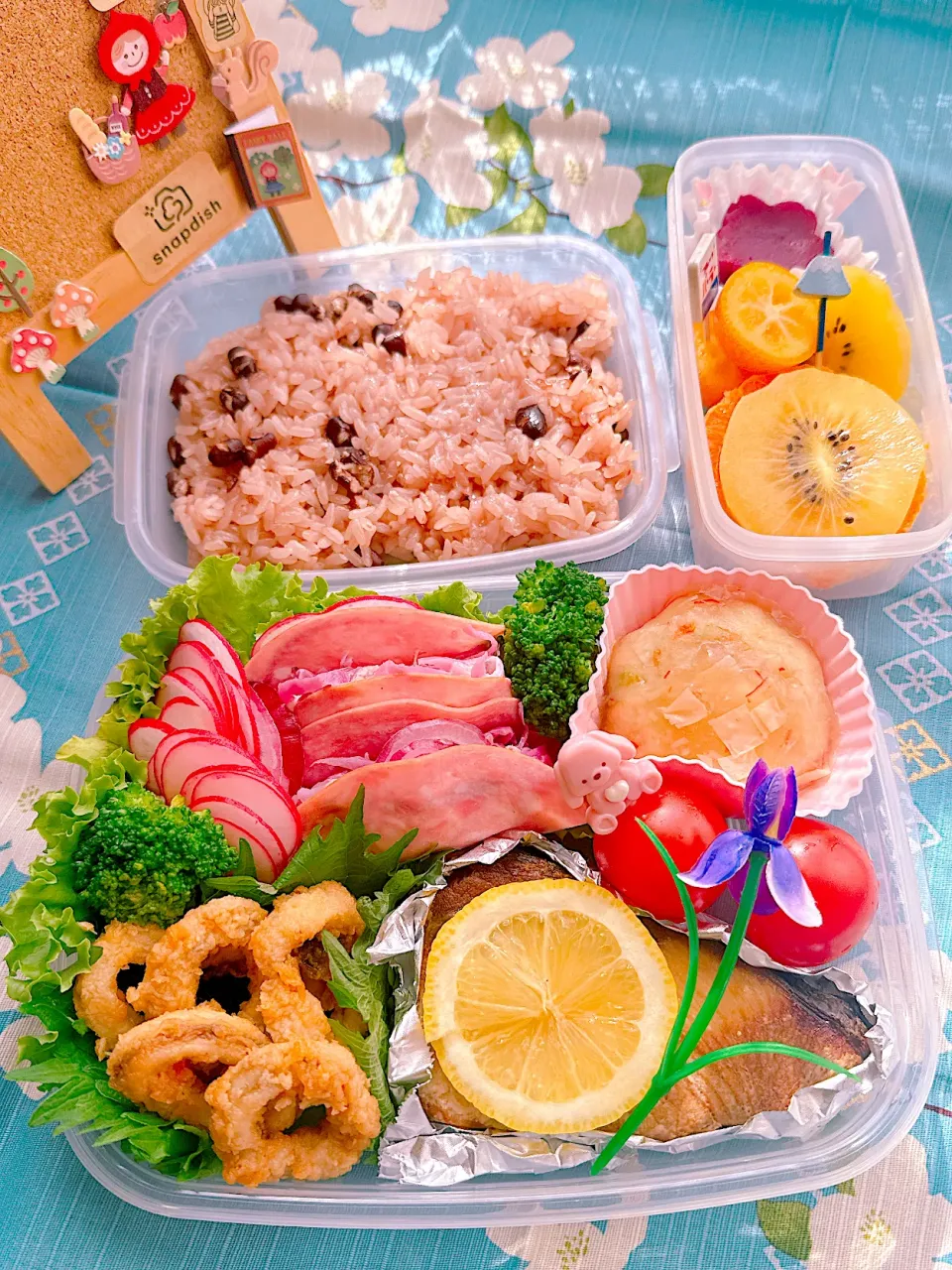 2025/06/16 ローリングストック御赤飯弁当|Blueberry🫐さん