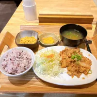 豚キムチ定食|ちゃみこさん