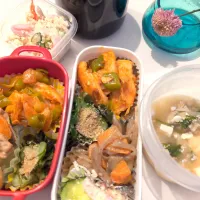 息子と私弁当|チョコさん