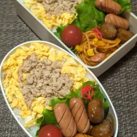高校生、中学生弁当·͜·|ゆ☺︎︎さん