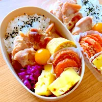 夫と次女のお弁当🍱🍙|シズソラさん