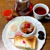 朝ごはん|o-kazuさん