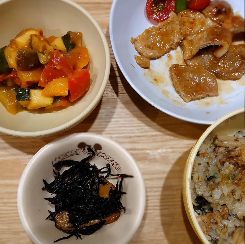 娘の夕飯☆6月14日☆|ひよこさん