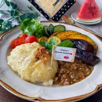 ジャックスライスゴーダクミンde夏野菜カレー